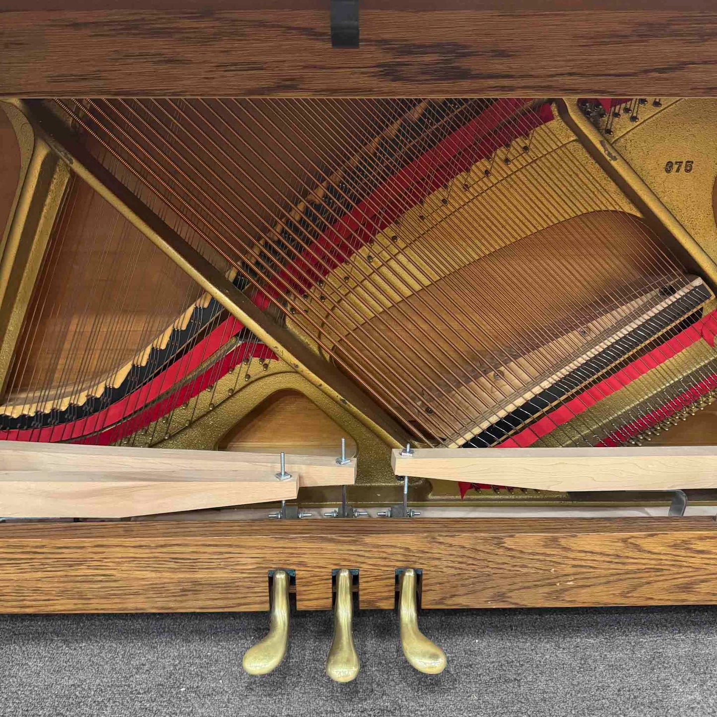 SOLD 1982 Astin Weight 42" Oak Console Piano