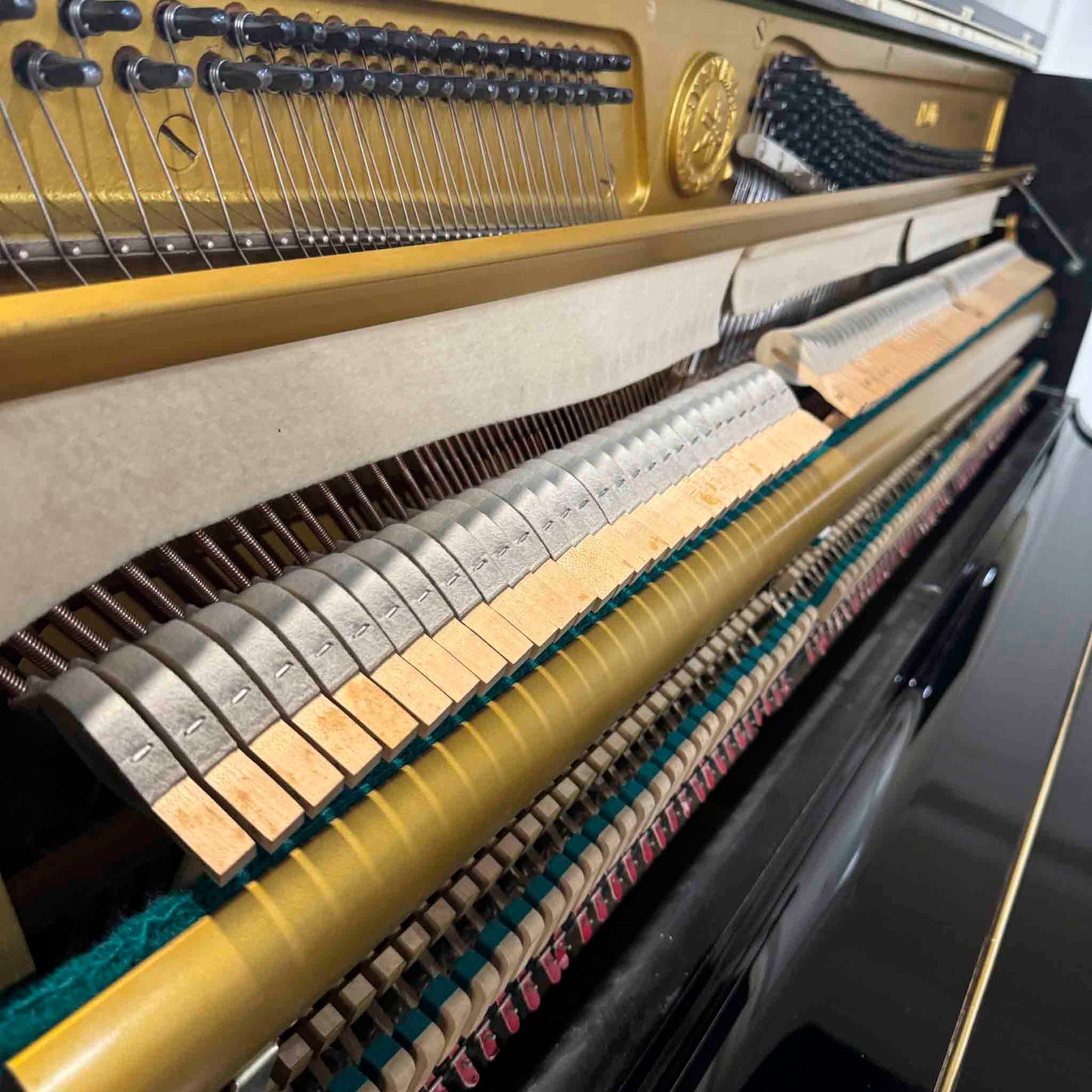 1974 Yamaha U1 48" Polished Black Upright Piano