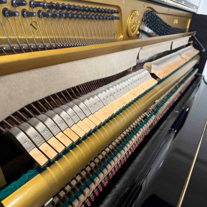 1974 Yamaha U1 48" Polished Black Upright Piano