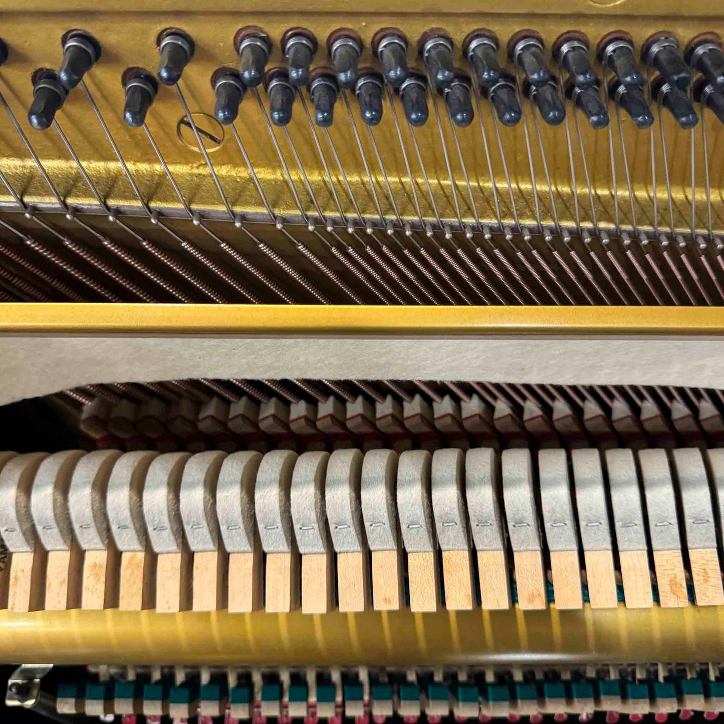 1974 Yamaha U1 48" Polished Black Upright Piano