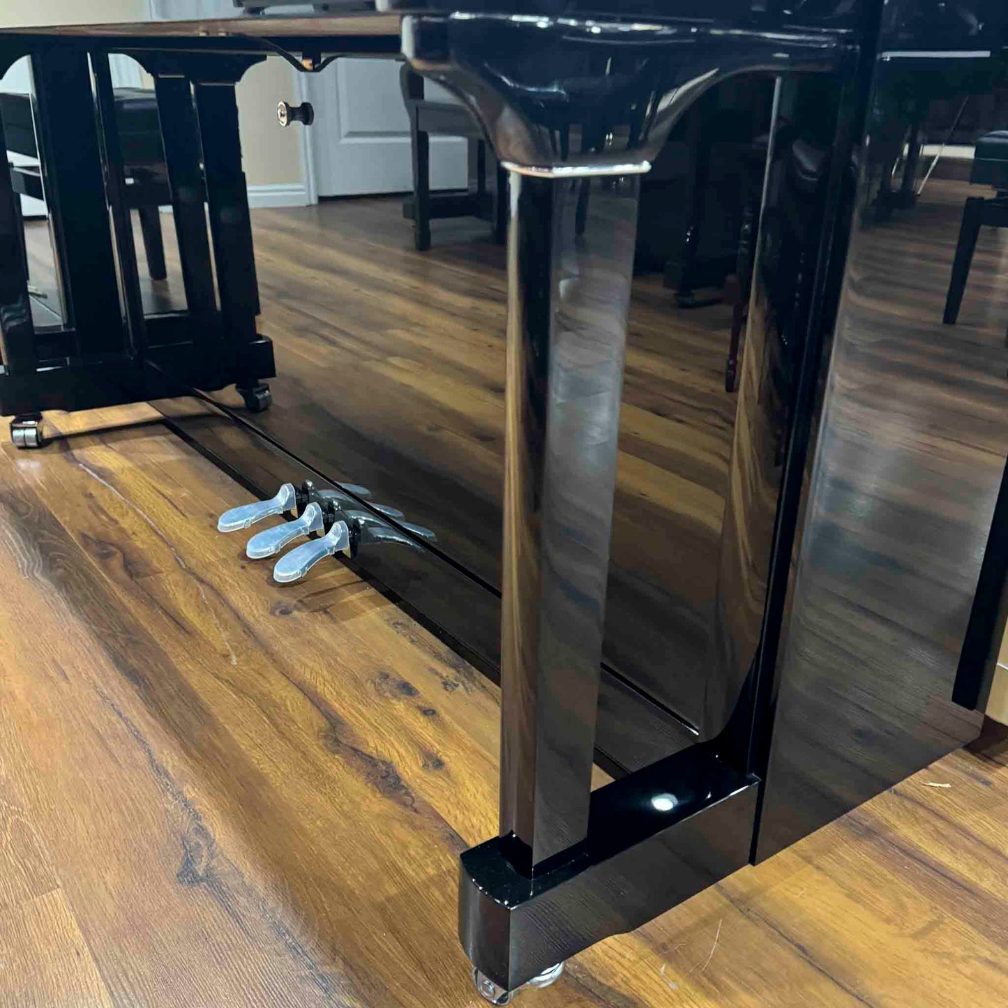 SOLD Hailun 5P 50" Polished Black Upright Piano