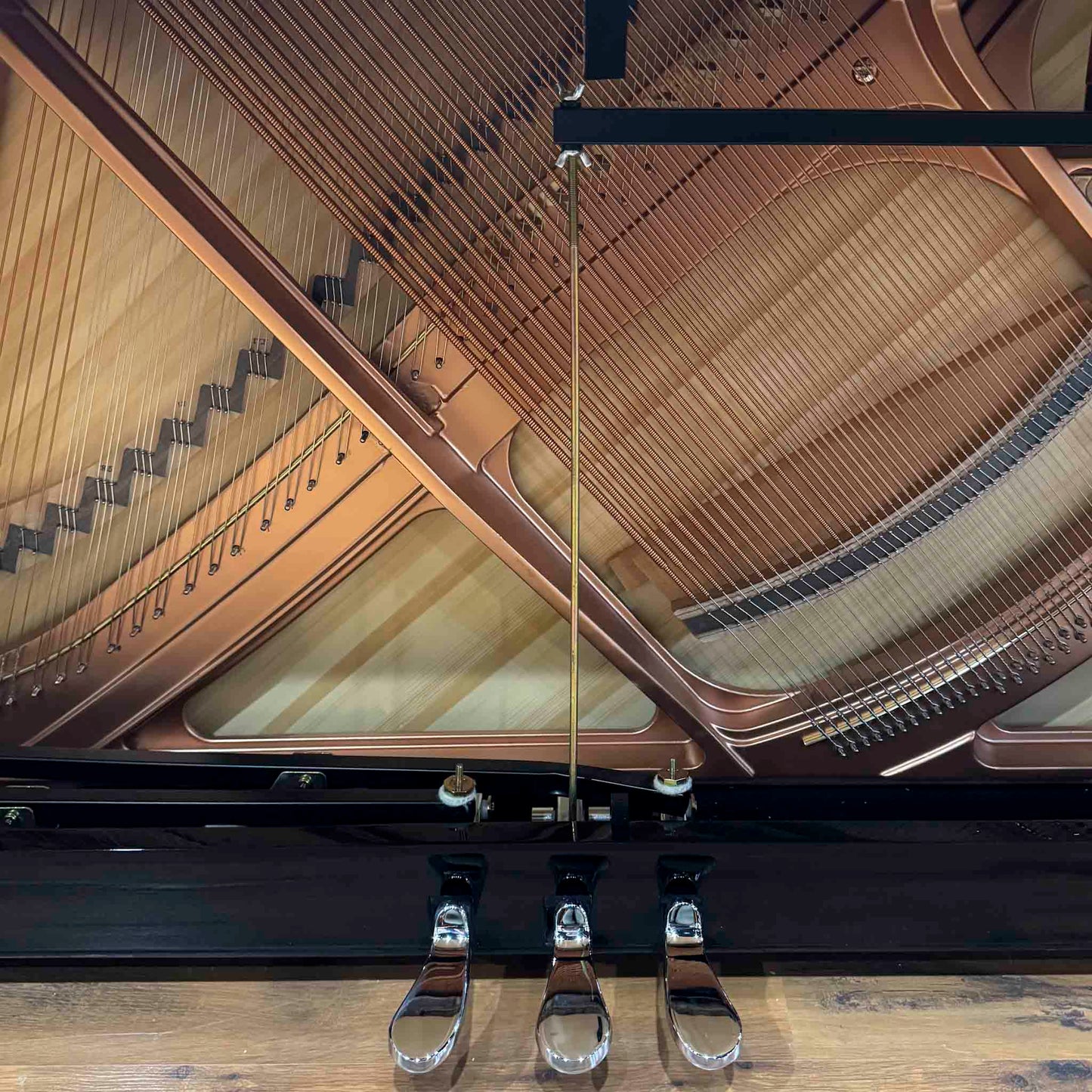 SOLD Hailun 5P 50" Polished Black Upright Piano