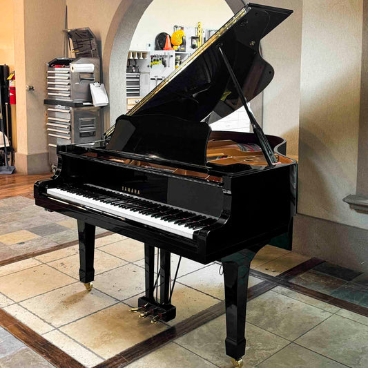 SOLD 2003 Yamaha C2 Polished Black 5'8" Commissioned Grand Piano