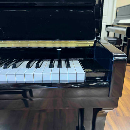 2006 Wyman WV120 47" Polished Black Studio Piano