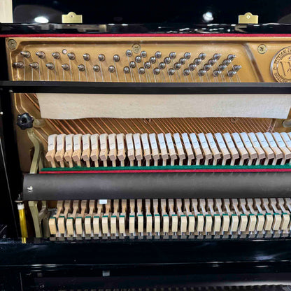 2006 Wyman WV120 47" Polished Black Studio Piano