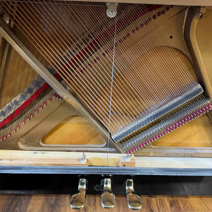 2006 Wyman WV120 47" Polished Black Studio Piano