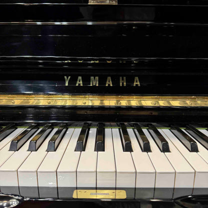 1986 Yamaha U3 52" Polished Black Upright Piano