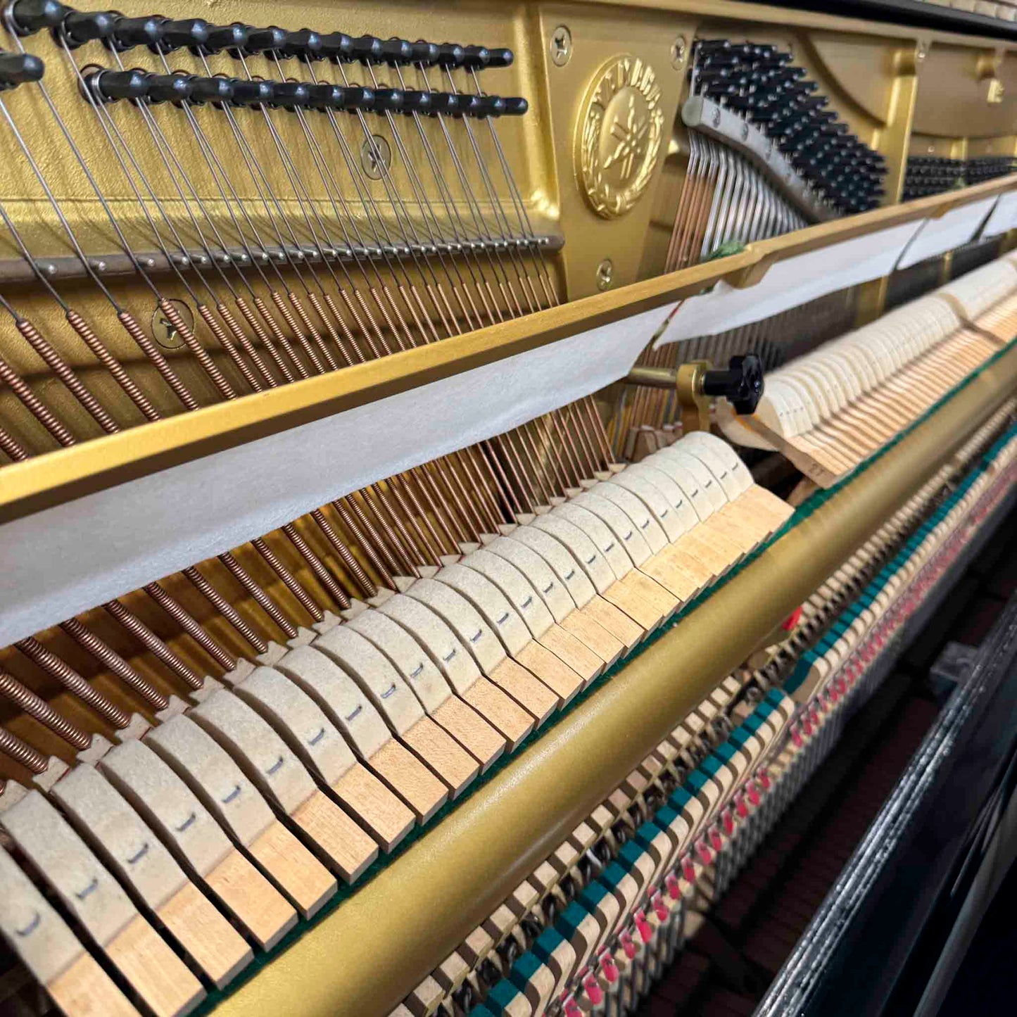 1986 Yamaha U3 52" Polished Black Upright Piano