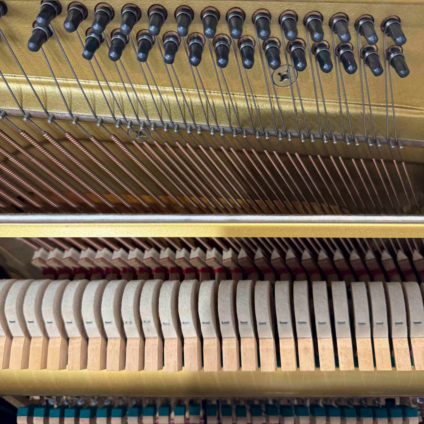 1986 Yamaha U3 52" Polished Black Upright Piano