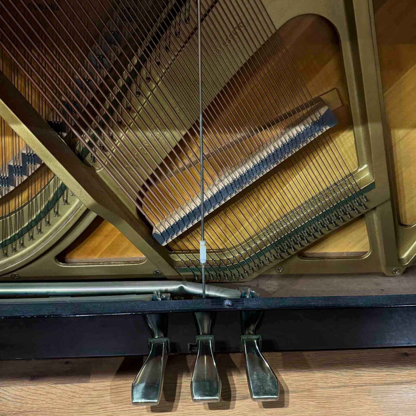 1986 Yamaha U3 52" Polished Black Upright Piano