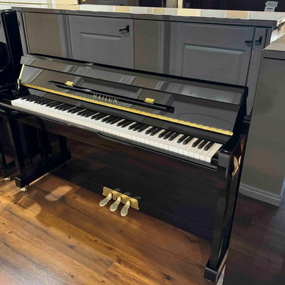 SOLD Hailun 121 48" Polished Black Upright Piano