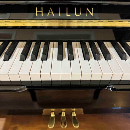 SOLD Hailun 121 48" Polished Black Upright Piano