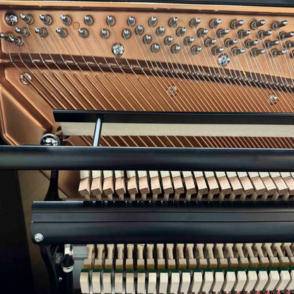 SOLD Hailun 121 48" Polished Black Upright Piano