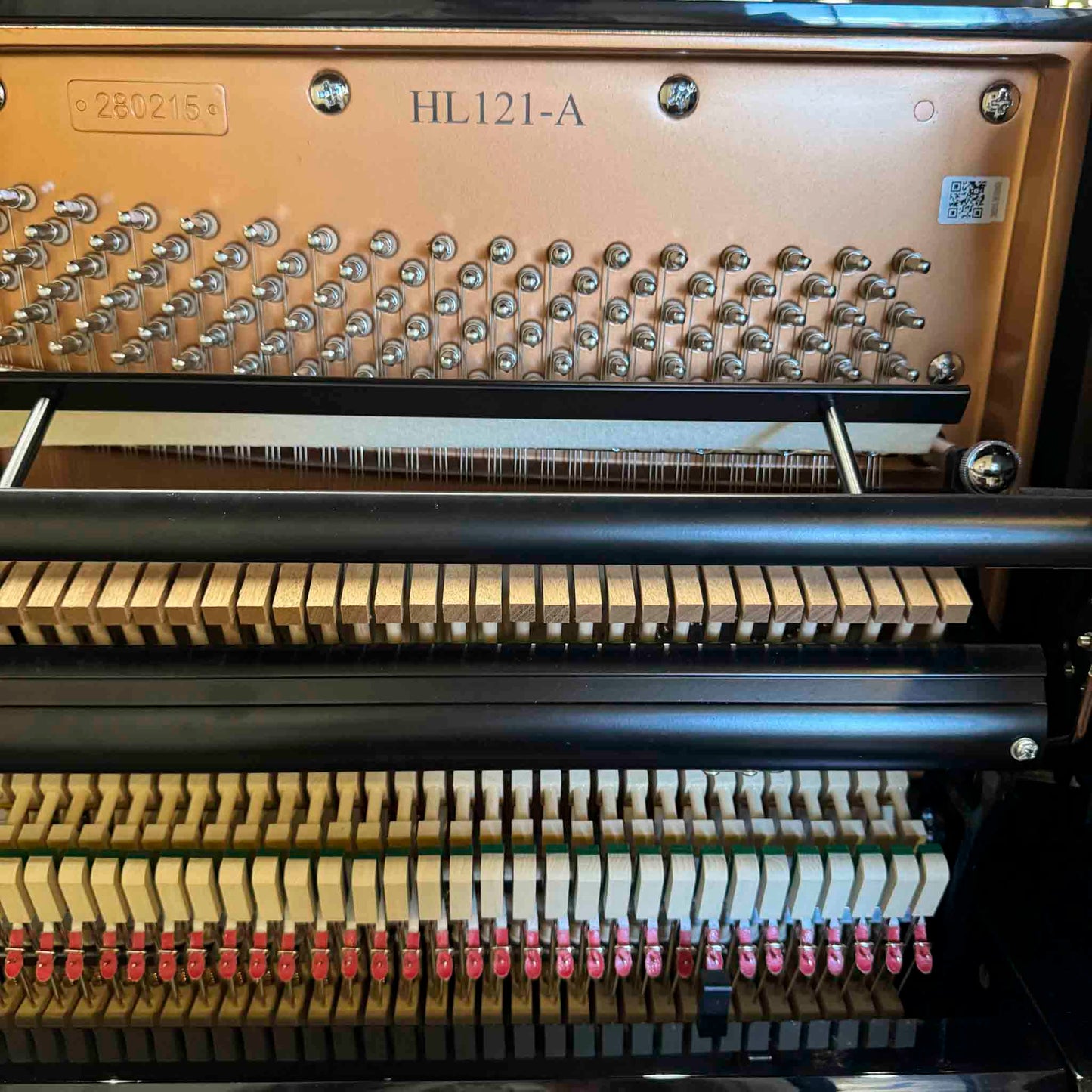 SOLD Hailun 121 48" Polished Black Upright Piano