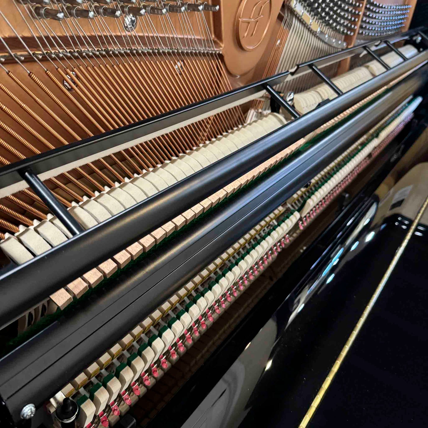 SOLD Hailun 121 48" Polished Black Upright Piano