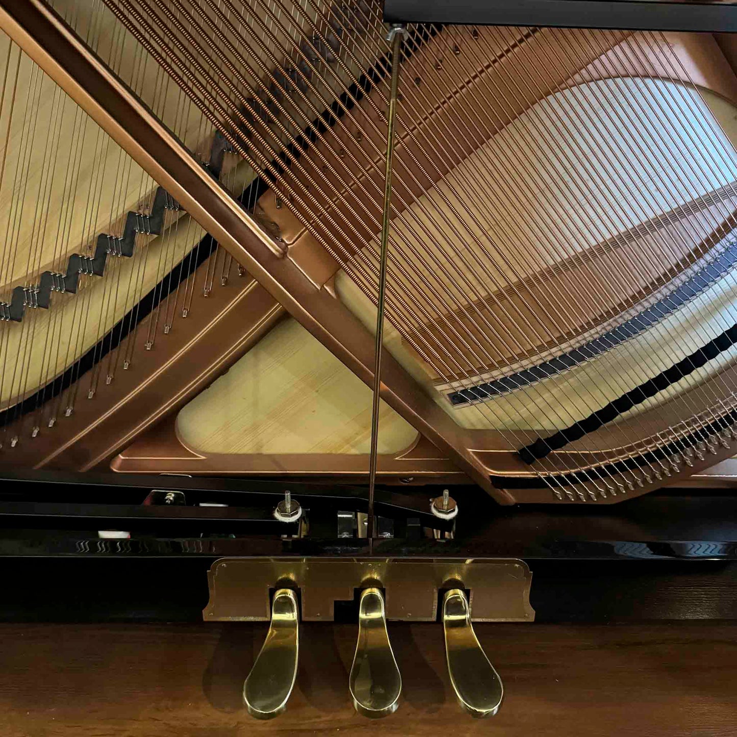 SOLD Hailun 121 48" Polished Black Upright Piano