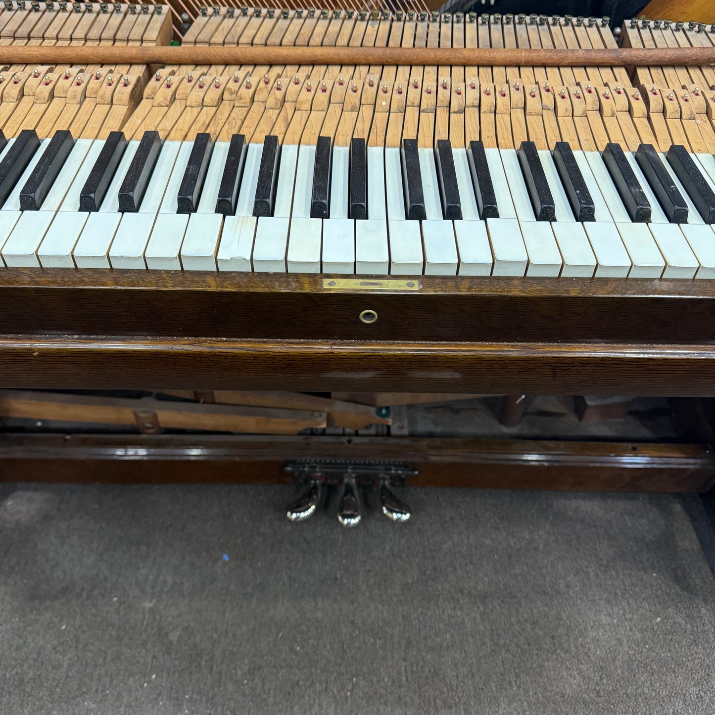 SOLD - Adam Schaaf Commissioned 57" Upright Piano