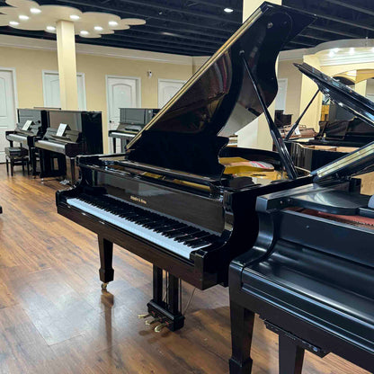1989 Schafer & Sons SS-51 5'1" Polished Black Baby Grand Piano
