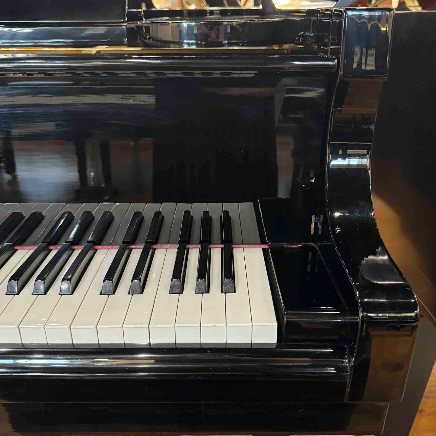 1989 Schafer & Sons SS-51 5'1" Polished Black Baby Grand Piano