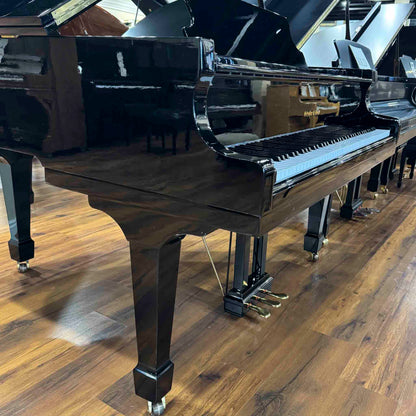 1989 Schafer & Sons SS-51 5'1" Polished Black Baby Grand Piano