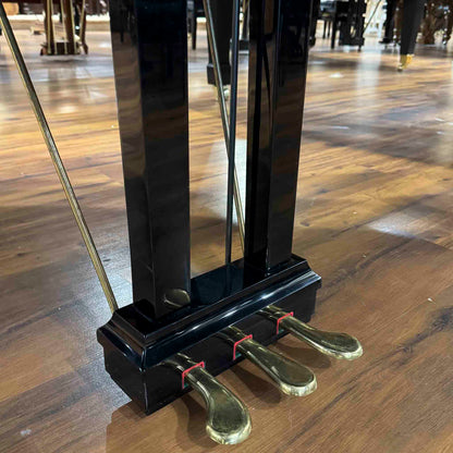 1989 Schafer & Sons SS-51 5'1" Polished Black Baby Grand Piano