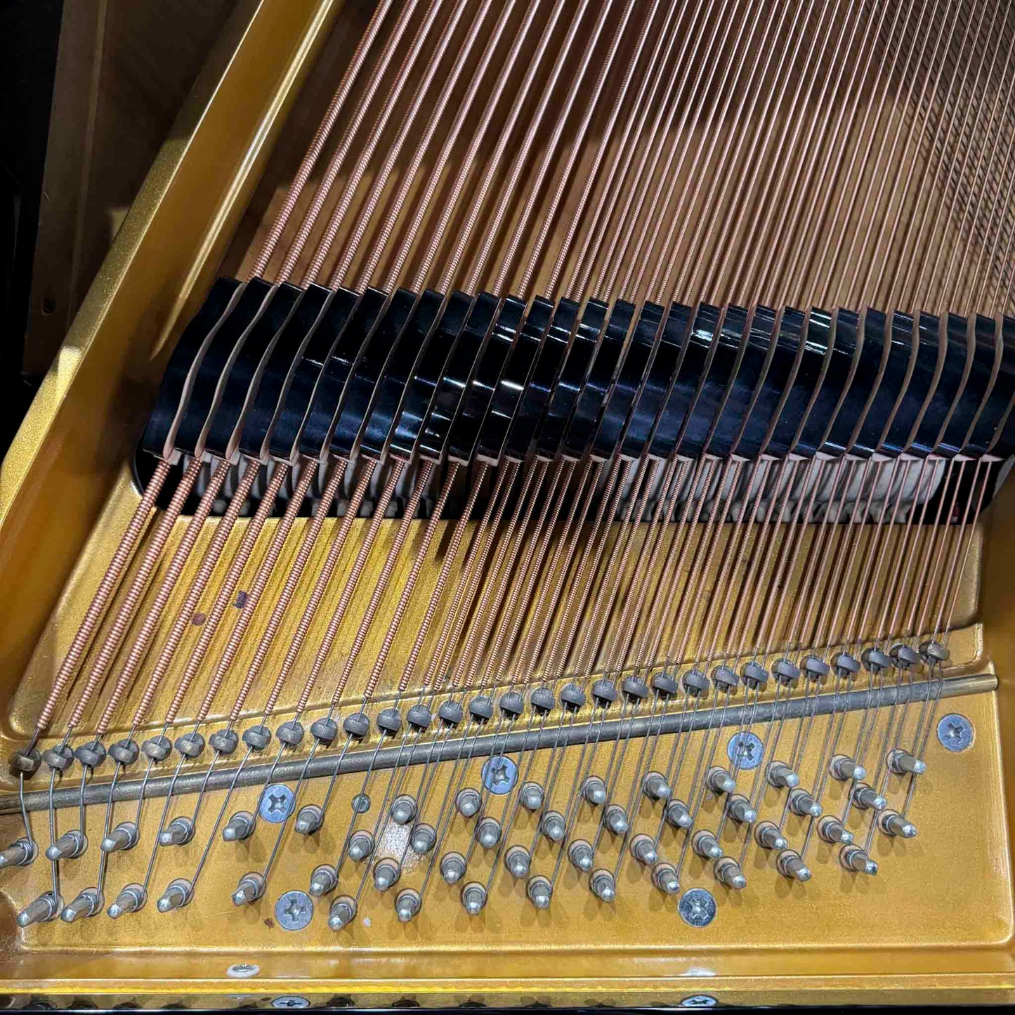 1989 Schafer & Sons SS-51 5'1" Polished Black Baby Grand Piano
