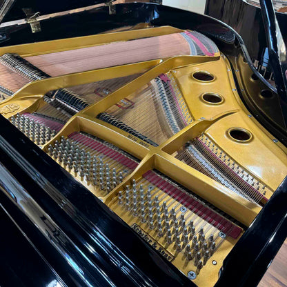 1989 Schafer & Sons SS-51 5'1" Polished Black Baby Grand Piano