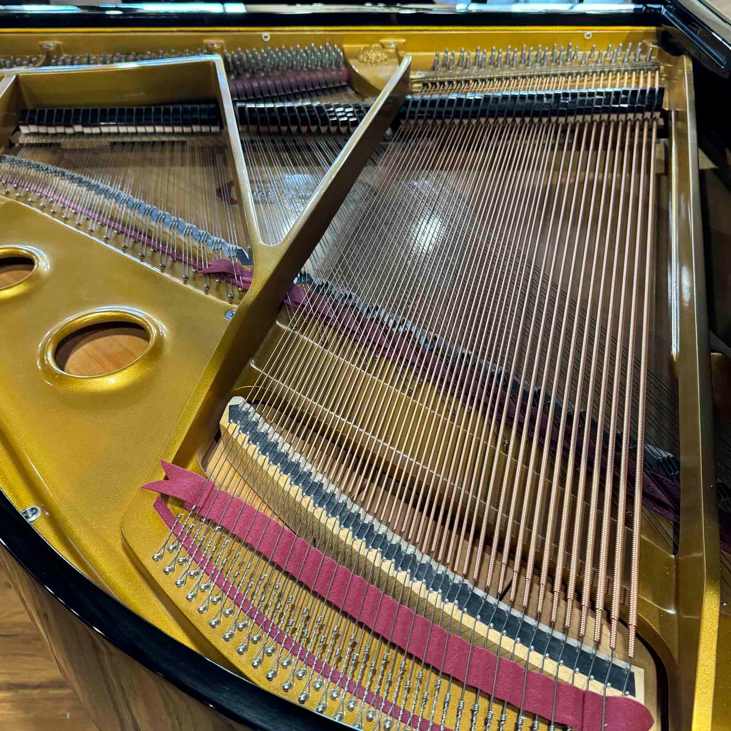 1989 Schafer & Sons SS-51 5'1" Polished Black Baby Grand Piano