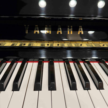 1982 Yamaha YUX 52" Polished Black Upright Piano