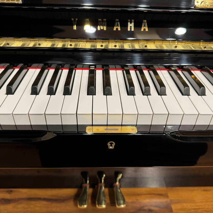 1982 Yamaha YUX 52" Polished Black Upright Piano