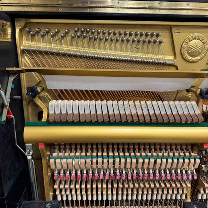 1982 Yamaha YUX 52" Polished Black Upright Piano