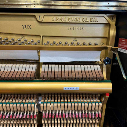 1982 Yamaha YUX 52" Polished Black Upright Piano