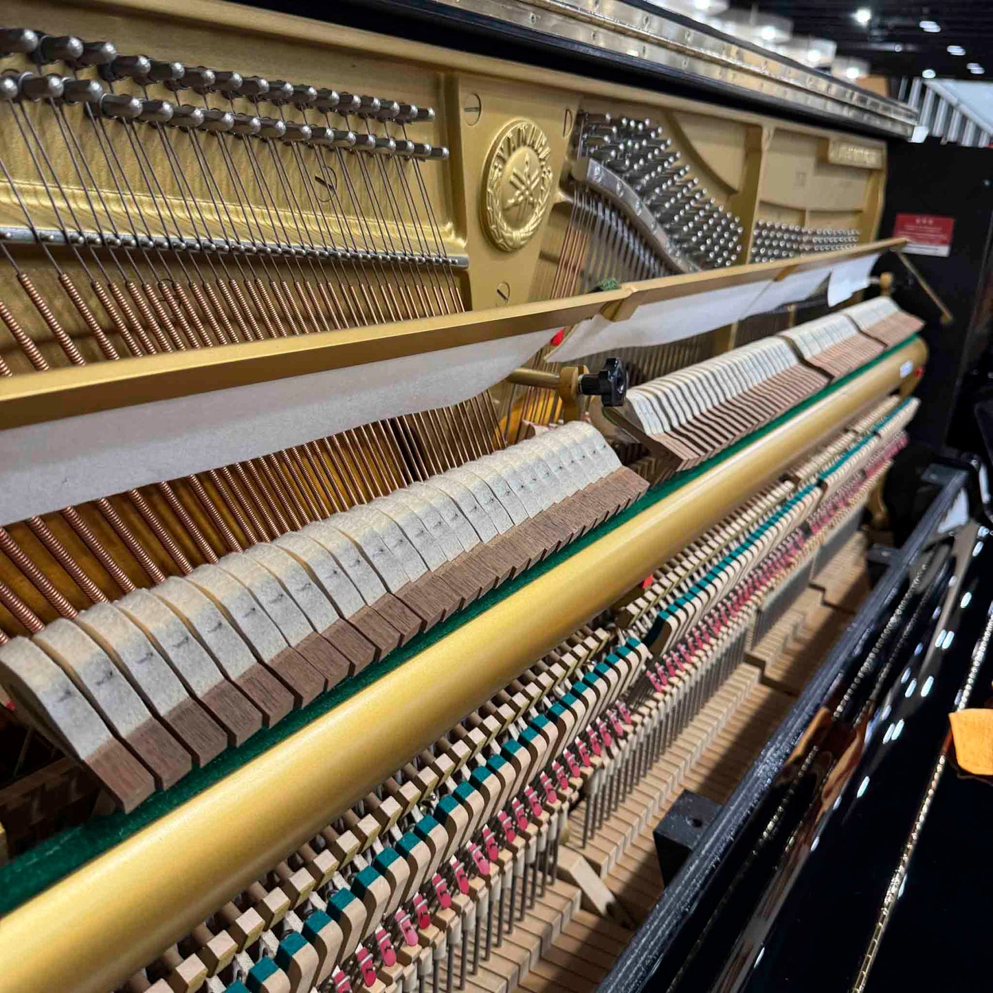 1982 Yamaha YUX 52" Polished Black Upright Piano