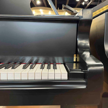 SOLD Hailun 198 6'6" Satin Black Grand Piano With Self-Playing QRS System