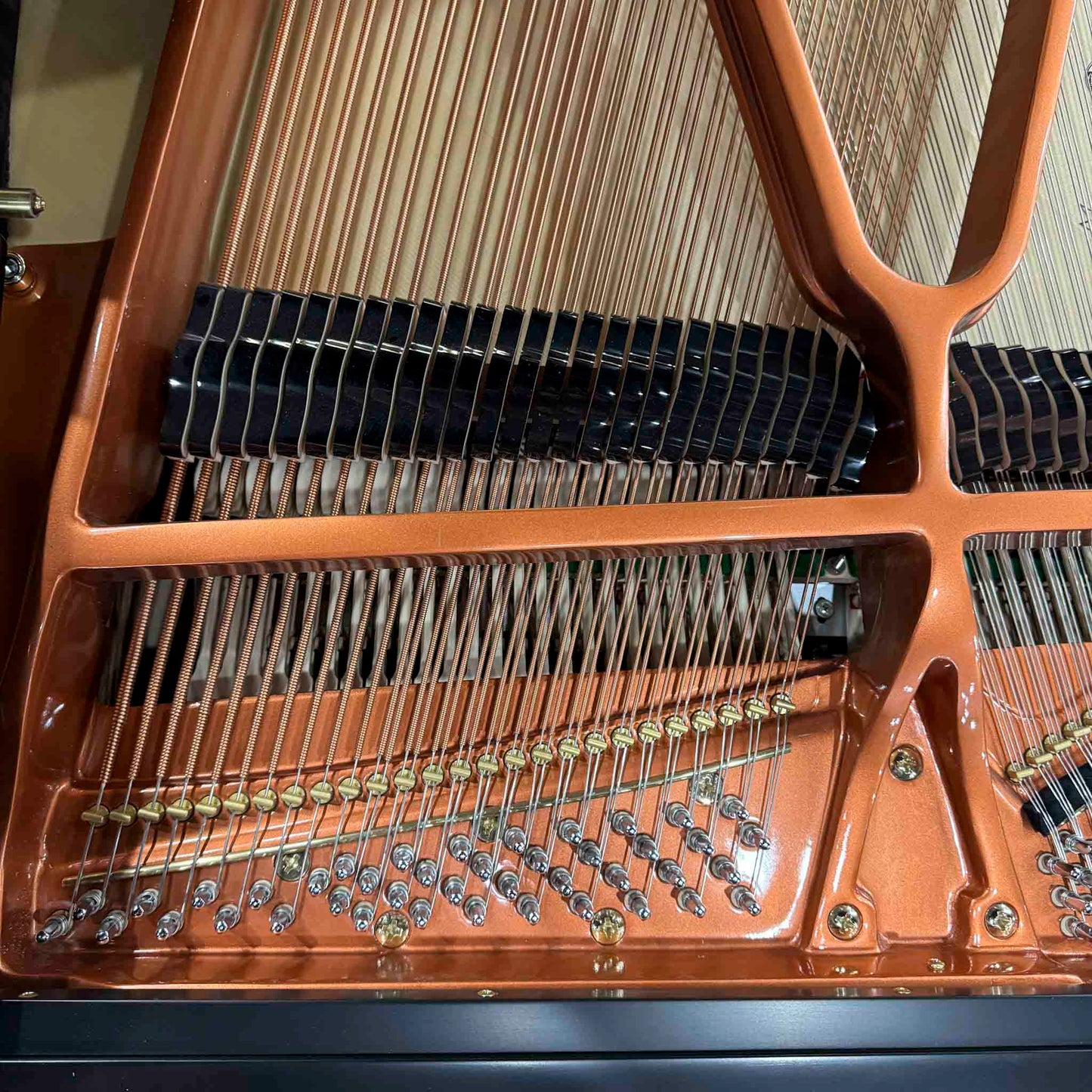 SOLD Hailun 198 6'6" Satin Black Grand Piano With Self-Playing QRS System