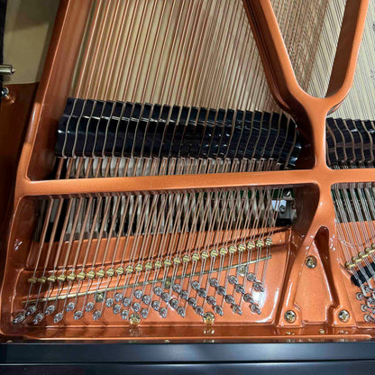 SOLD Hailun 198 6'6" Satin Black Grand Piano With Self-Playing QRS System