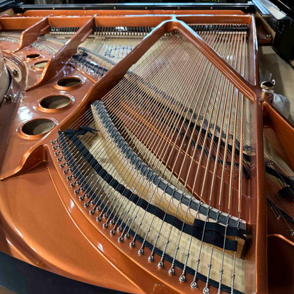 SOLD Hailun 198 6'6" Satin Black Grand Piano With Self-Playing QRS System