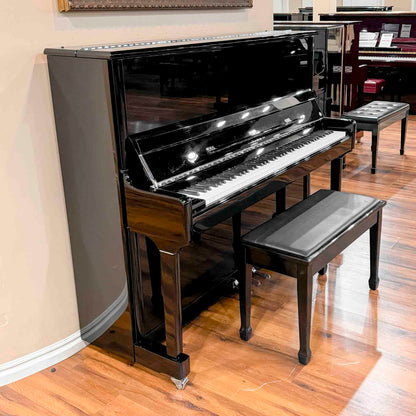 SOLD 2020 Hailun 5P Polished Black Upright Piano