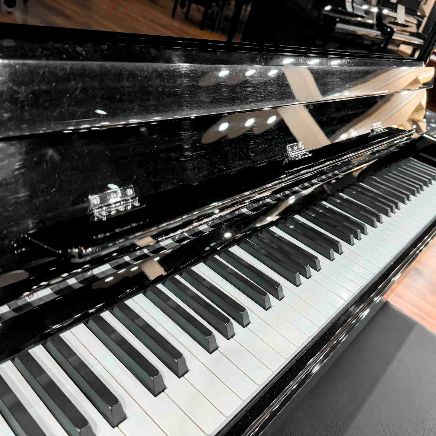 SOLD 2020 Hailun 5P Polished Black Upright Piano