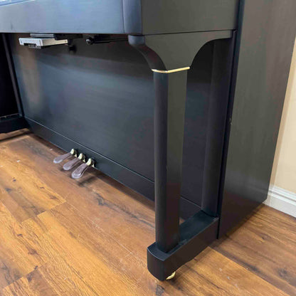 SOLD Hailun 5P 50" Satin Black Silent Play Upright Piano