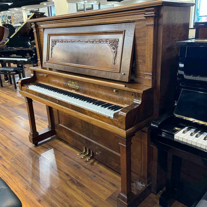 1919 Kreiter 57" Wood Finish Upright Piano