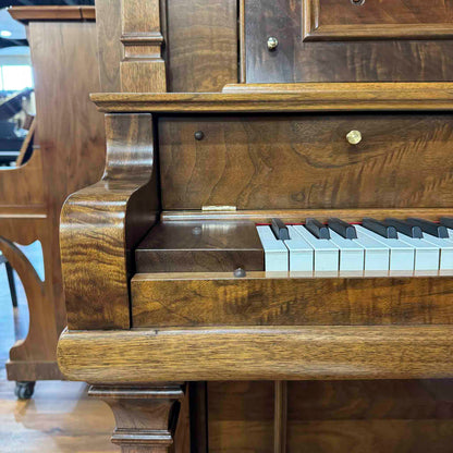 1919 Kreiter 57" Wood Finish Upright Piano