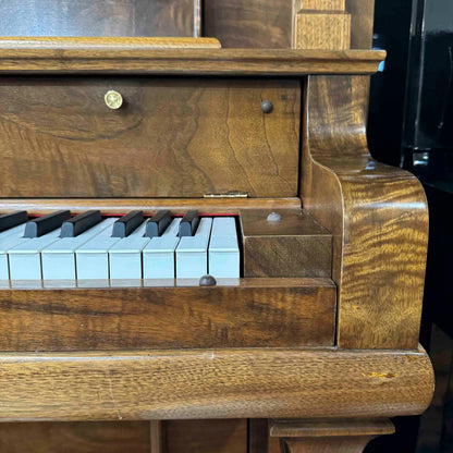 1919 Kreiter 57" Wood Finish Upright Piano