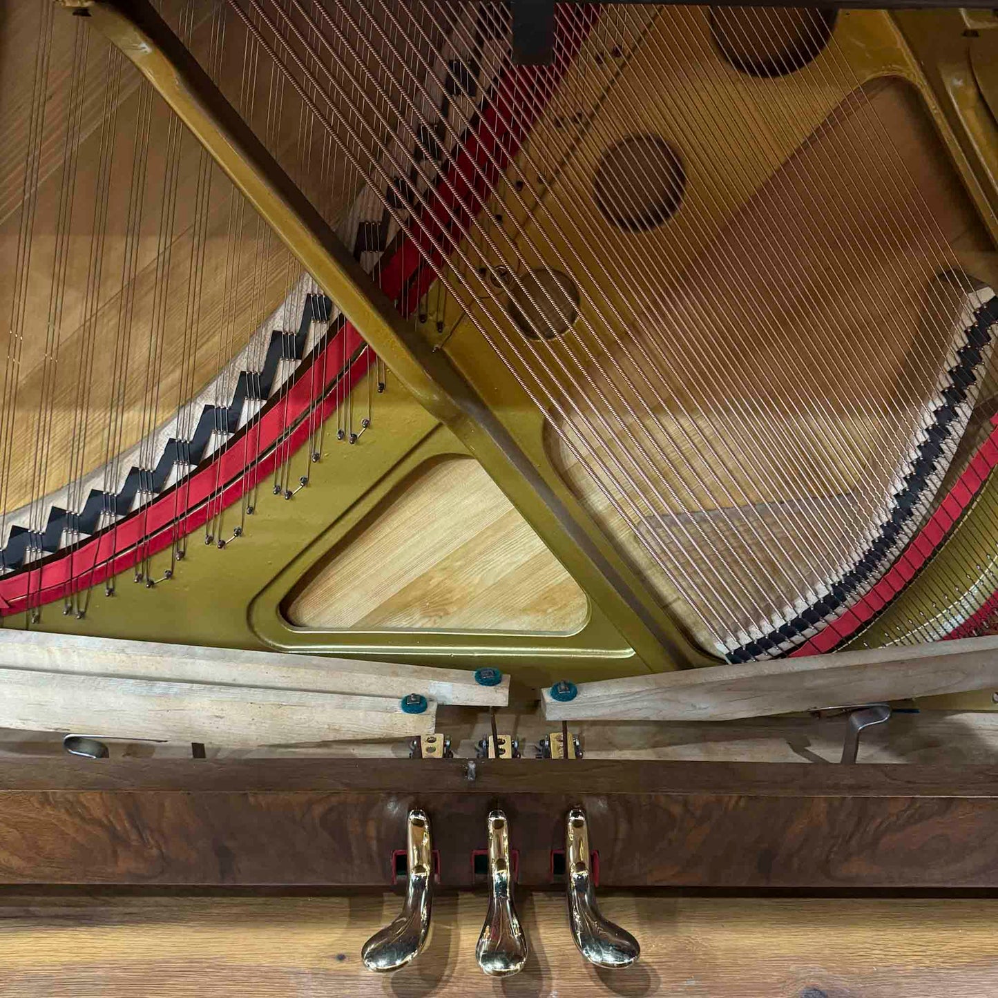 1919 Kreiter 57" Wood Finish Upright Piano