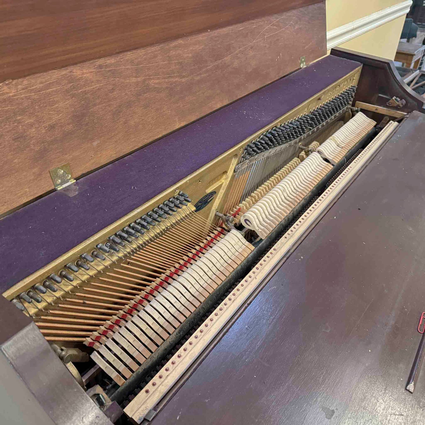 1965 Baldwin Acrosonic 36" Wood Finish Spinet Piano