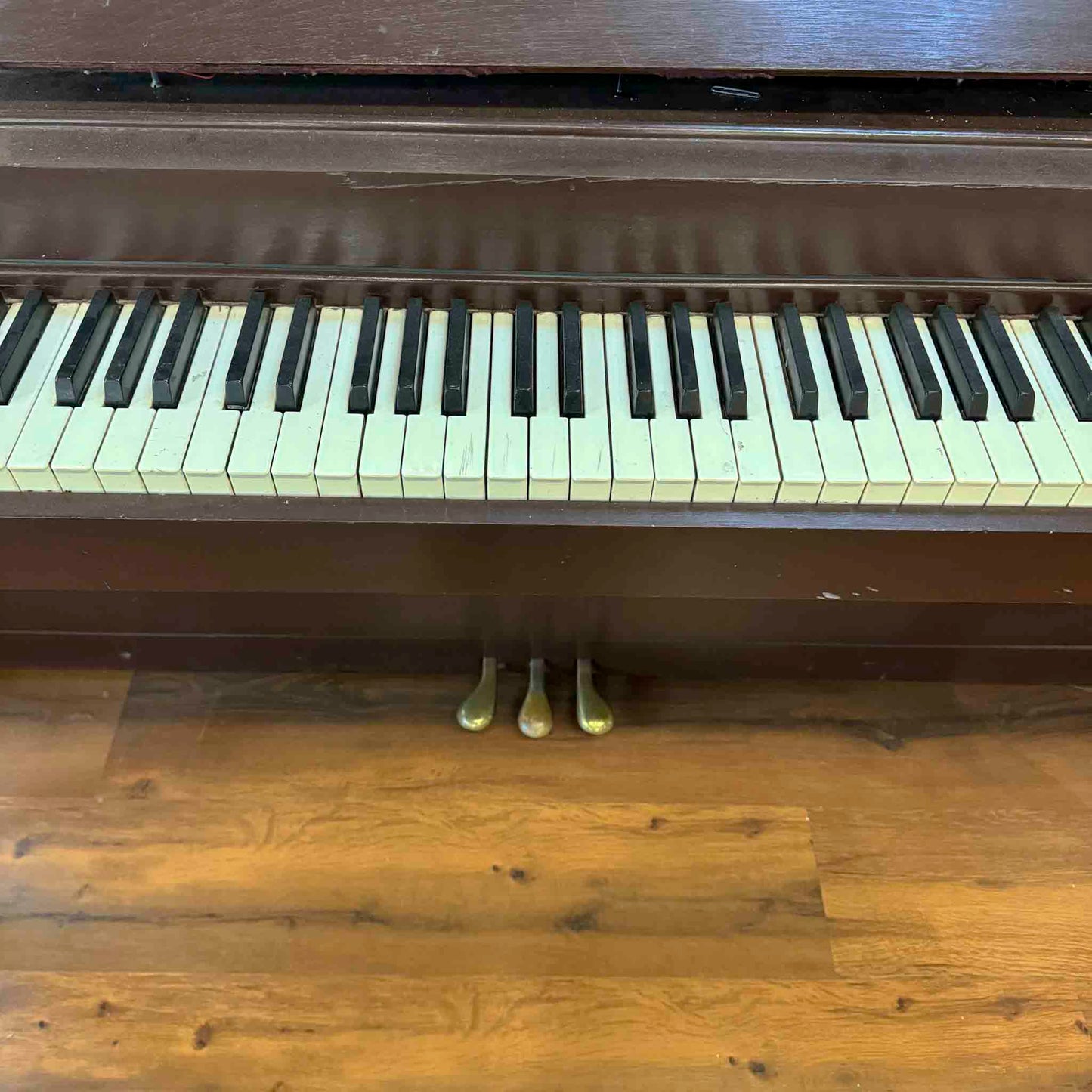1965 Baldwin Acrosonic 36" Wood Finish Spinet Piano