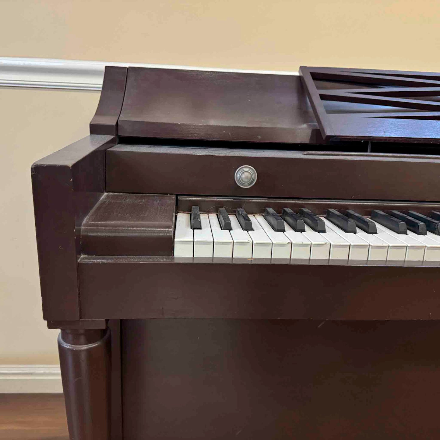 1965 Baldwin Acrosonic 36" Wood Finish Spinet Piano