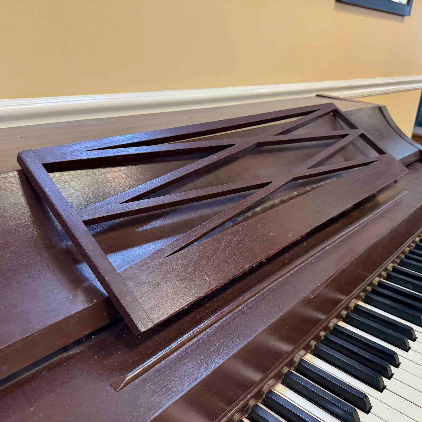 1965 Baldwin Acrosonic 36" Wood Finish Spinet Piano
