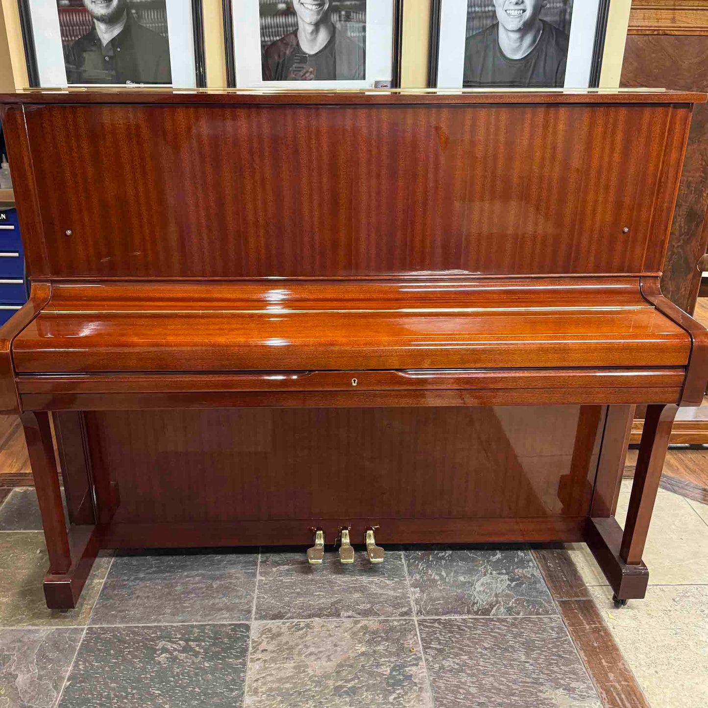 HEIRLOOM RESTORATION 1973 Yamaha U1 48" Polished Mahogany Finish Commissioned Upright Piano