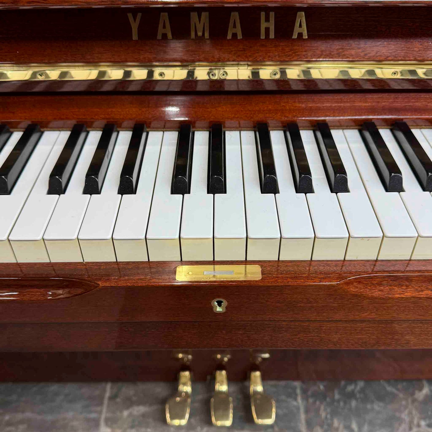 HEIRLOOM RESTORATION 1973 Yamaha U1 48" Polished Mahogany Finish Commissioned Upright Piano